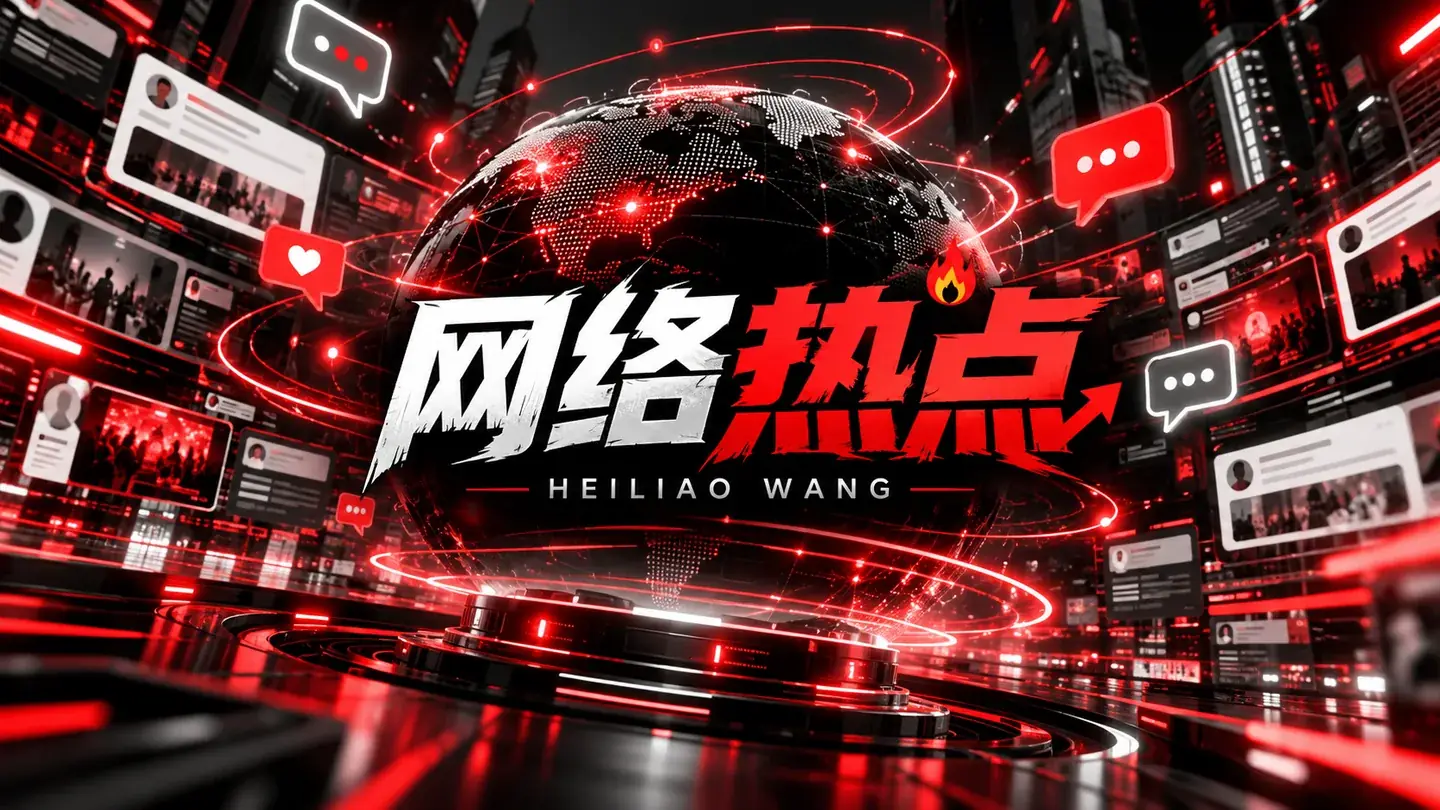 网络热点传播示意